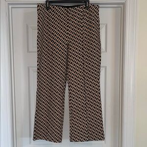 Anthropology Maeve flare pants with stretch.